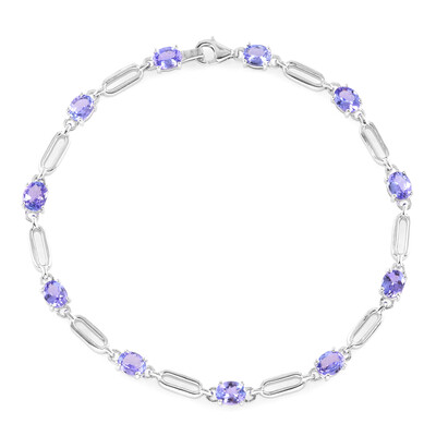 Bracciale in argento con Tanzanite