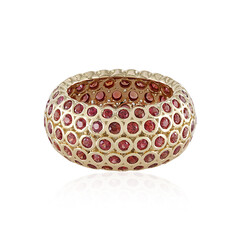Anello in oro con Rubino Tanzania (de Melo)