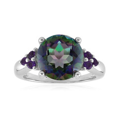 Anello in argento con Quarzo Mistico