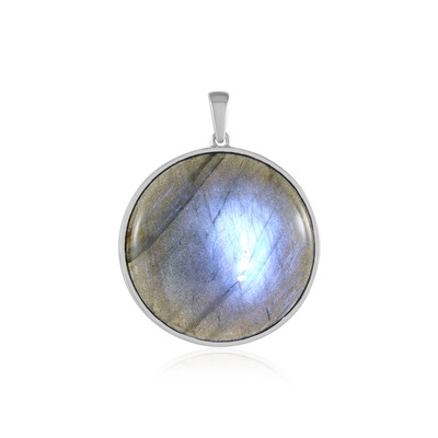 Ciondolo in argento con Labradorite (Adela Silber)