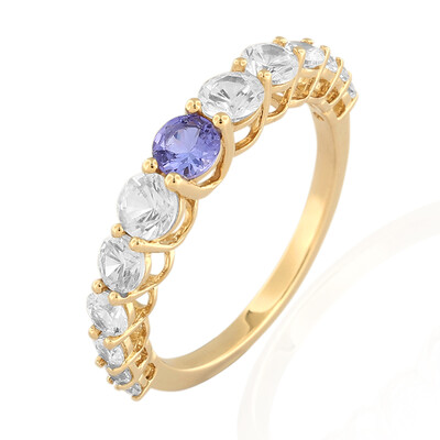 Anello in oro con Tanzanite (de Melo)