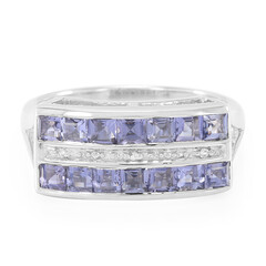 Anello in argento con Iolite Ceylon