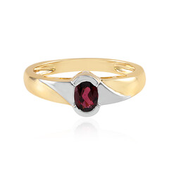 Anello in argento con Rodolite Lampone