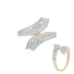 Anello in oro con Diamante I2 (I)
