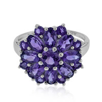 Anello in argento con Ametista