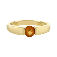 Anello in argento con Citrino Madeira