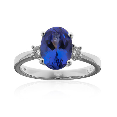 Anello in oro con Tanzanite AAA (CIRARI)