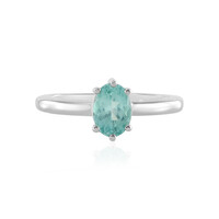 Anello in argento con Apatite Blu