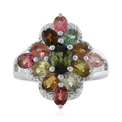 Anello in argento con Tormalina