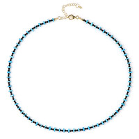 Collana in argento con Spinello Nero