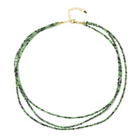 Collana in argento con Rubino Zoisite