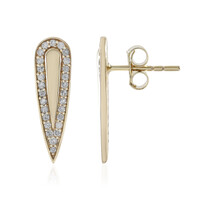 Orecchini in oro con Diamante I2 (H) (de Melo)