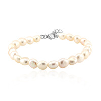 Bracciale in argento con Perla di Acqua Dolce (TPC)