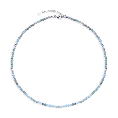 Collana in argento con Larimar