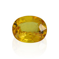 Gemma con Zaffiro Ceylon Giallo