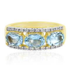 Anello in oro con Acquamarina Medina