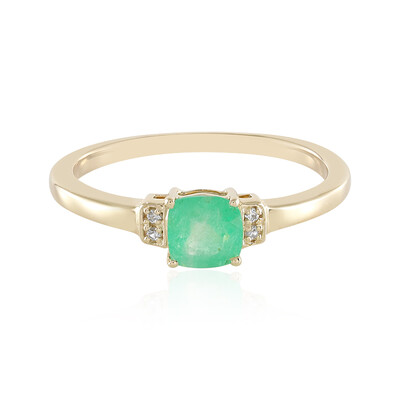 Anello in oro con Smeraldo Russo