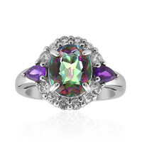 Anello in argento con Quarzo Mistico