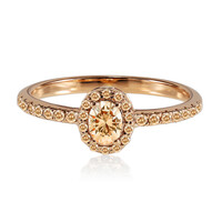 Anello in oro con Diamante Rose de France VS1 di Argyle