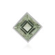 Ciondolo in argento con Ametista Verde (MONOSONO COLLECTION)