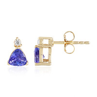 Orecchini in oro con Tanzanite