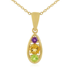 Collana in argento con Citrino