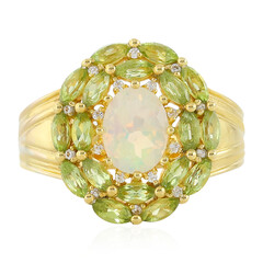 Anello in argento con Opale di Welo