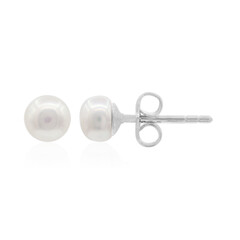 Orecchini in argento con Perla di Acqua Dolce (TPC)
