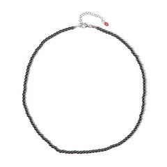 Collana in argento con Ematite Nera