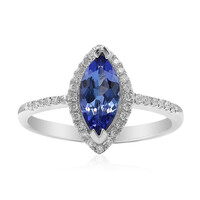 Anello in oro con Tanzanite AAA (CIRARI)