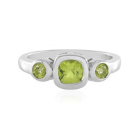 Anello in argento con Peridoto