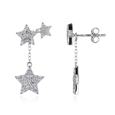 Orecchini in argento con Zircone