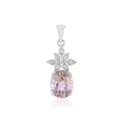 Ciondolo in argento con Ametrina (Adela Silber)