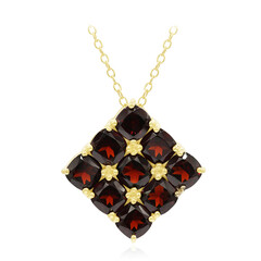Collana in argento con Granato
