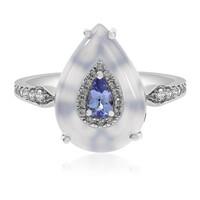 Anello in oro con Tanzanite AAA (CIRARI)