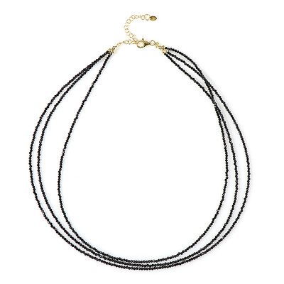 Collana in argento con Spinello Nero