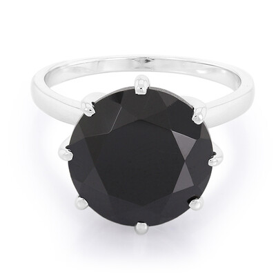 Anello in argento con Spinello Nero