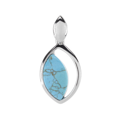 Ciondolo in argento con Turchese (dagen)