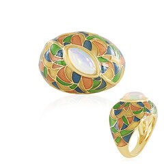 Anello in argento con Opale di Welo