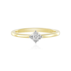 Anello in argento con Diamante I2 (I)