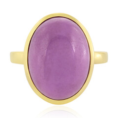 Anello in argento con Fosfosiderite