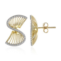 Orecchini in oro con Zircone (Ornaments by de Melo)