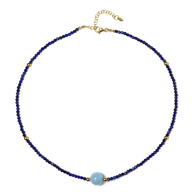 Collana in argento con Acquamarina