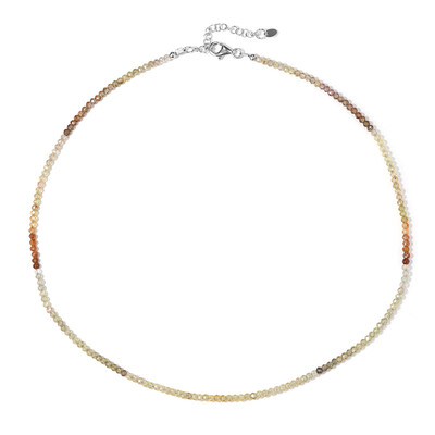 Collana in argento con Zircone Fancy