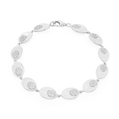 Bracciale in argento con Zircone