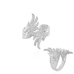 Anello in argento con Zircone