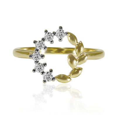 Anello in oro con Diamante SI1 (G) (Annette)