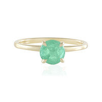 Anello in oro con Smeraldo Russo