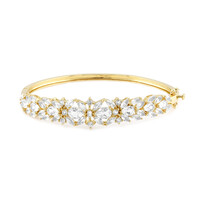 Bracciale in argento con Topazio Bianco