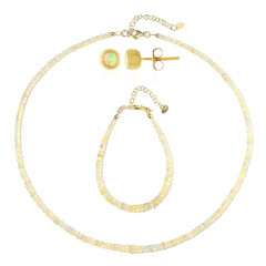 Parure in argento con Opale di Welo